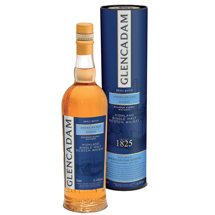 וויסקי גלנקאדם סינגל מאלט בגימור חבית אמריקן בורבון ריזרב