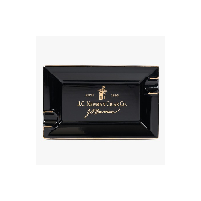 מאפרה ממותגת שחורה ג'יי סי ניומן